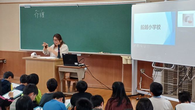 ３年生福祉講話の画像