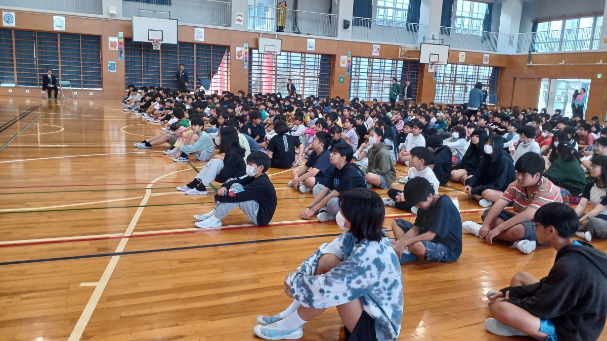 児童朝会の画像