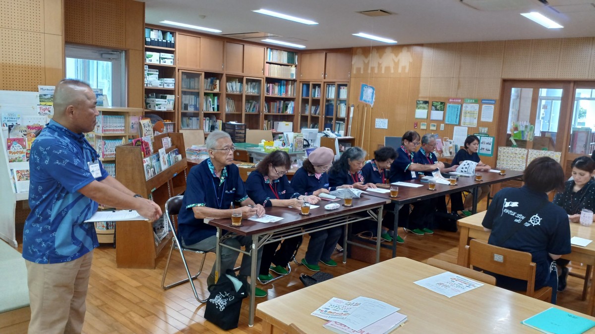 民児委員学校訪問の画像