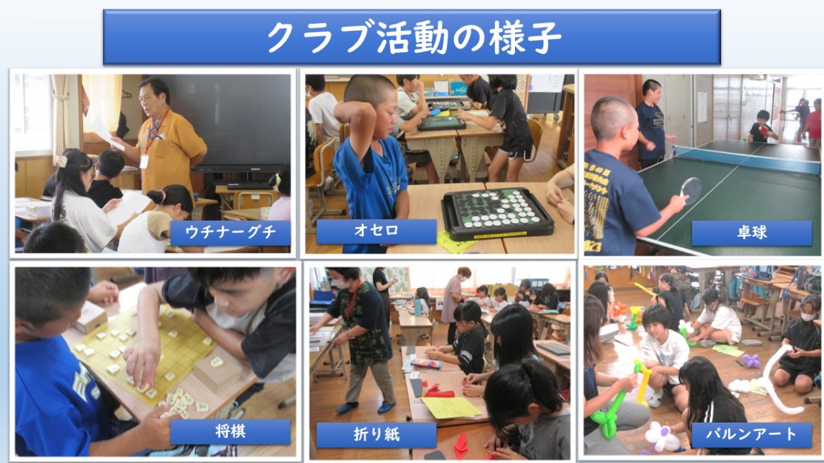 クラブ活動の様子の画像