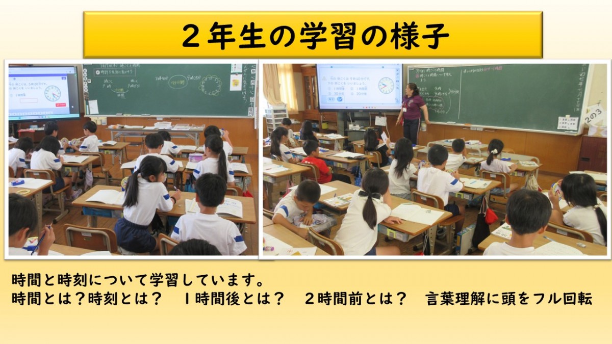 2年生の学習の様子の画像