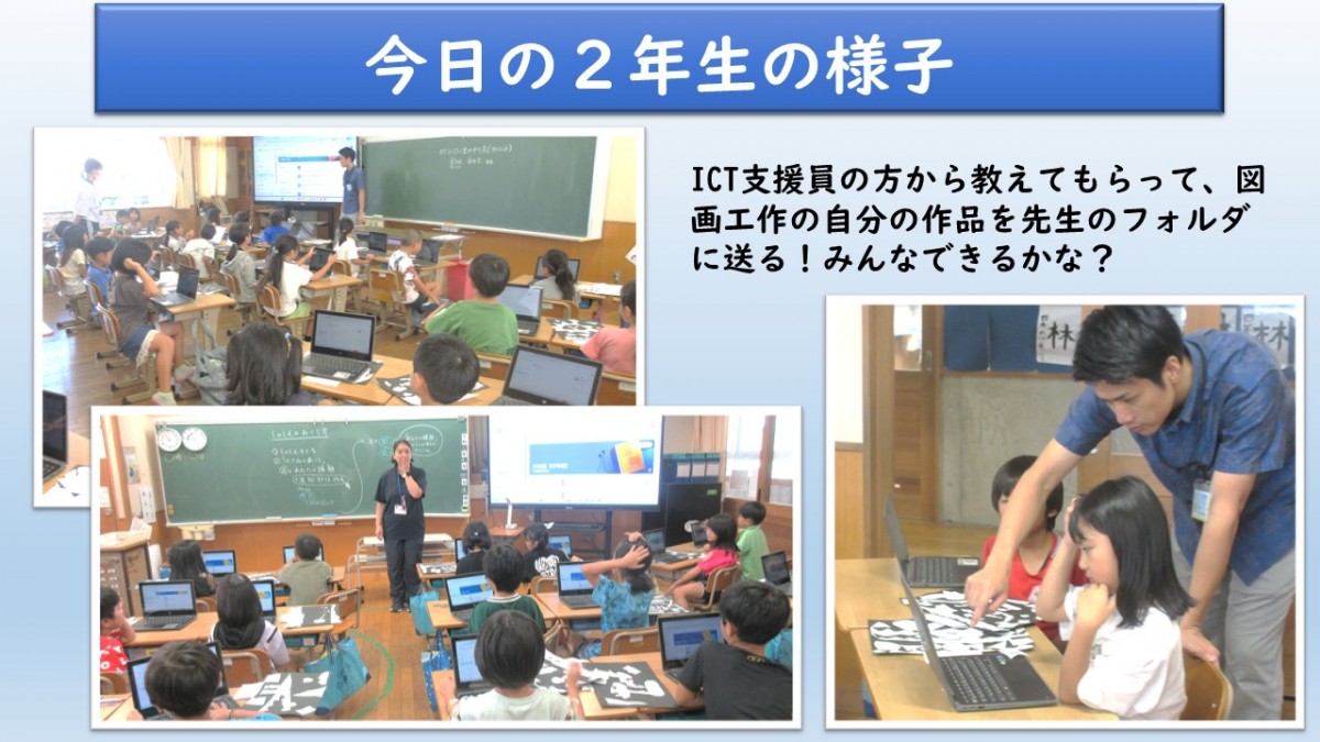 ２年生の学習の様子の画像