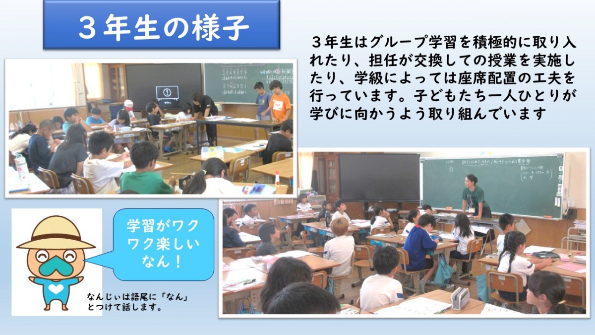 ３年生の学習の様子の画像