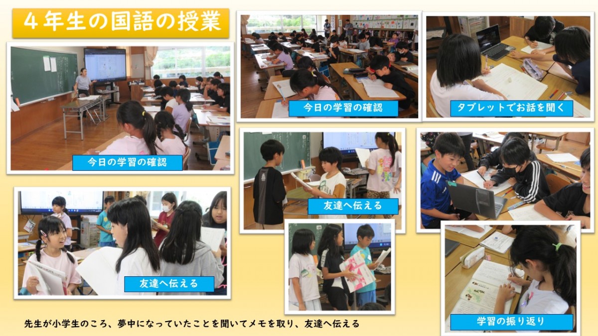 ４年生の学習の様子の画像