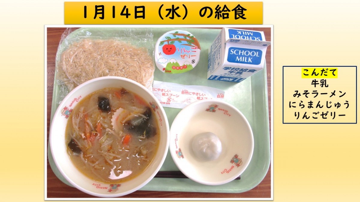 楽しい給食の画像