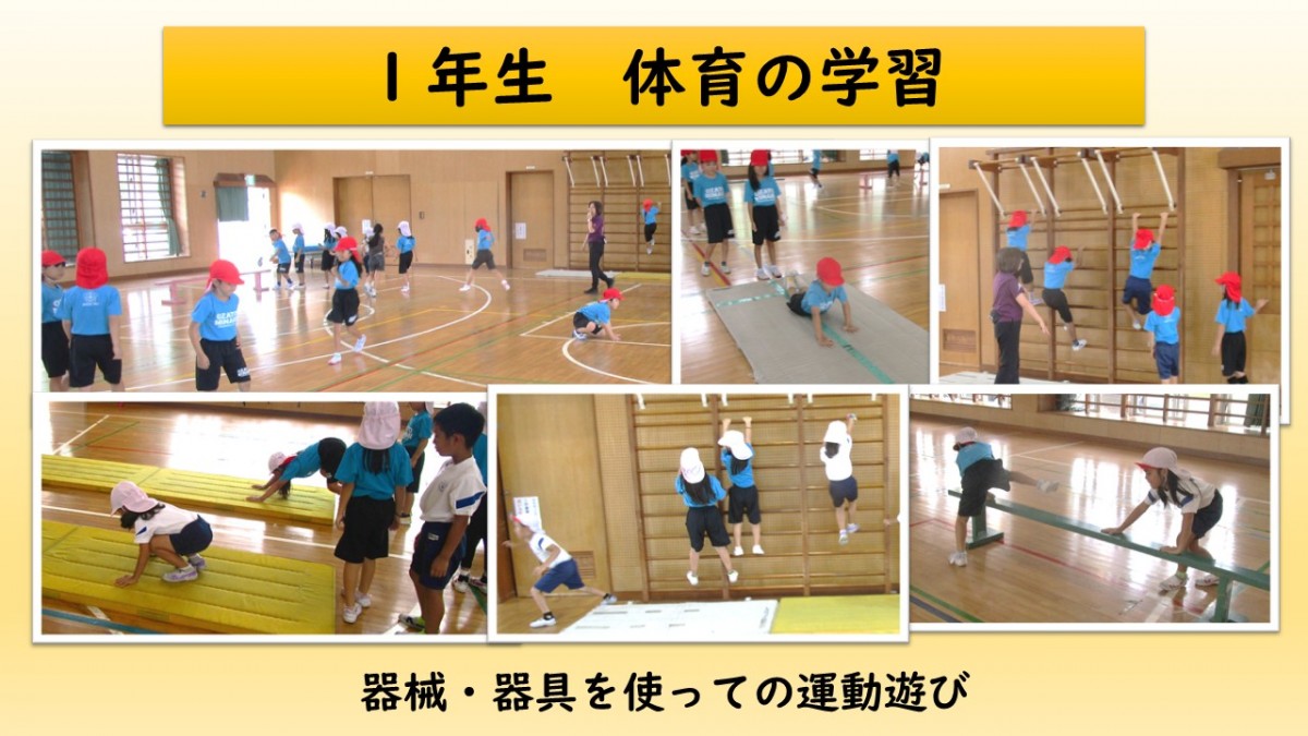 １年生　体育の学習の画像