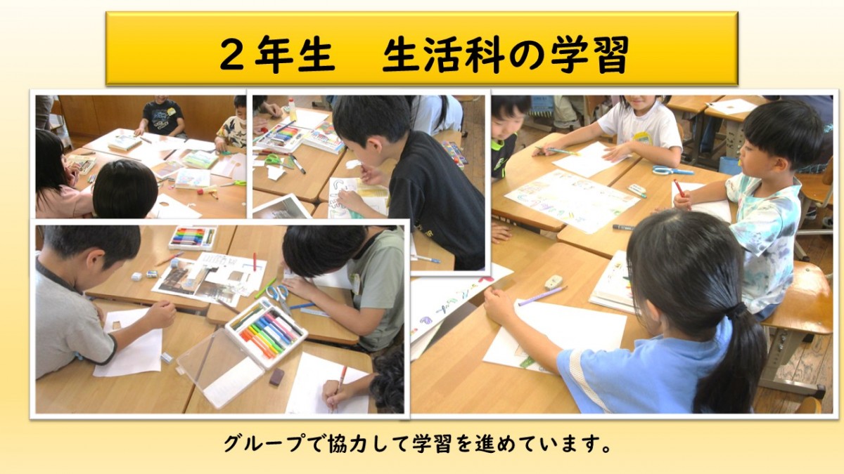 2年生　生活科の学習の画像