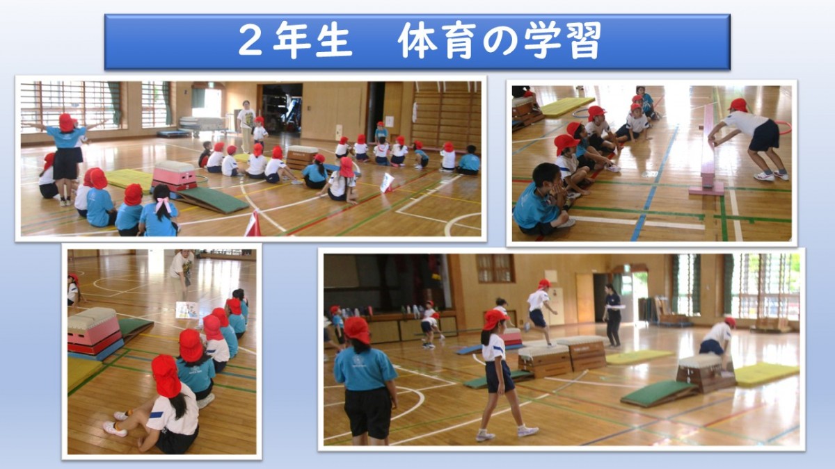 ２年生　体育の学習の画像