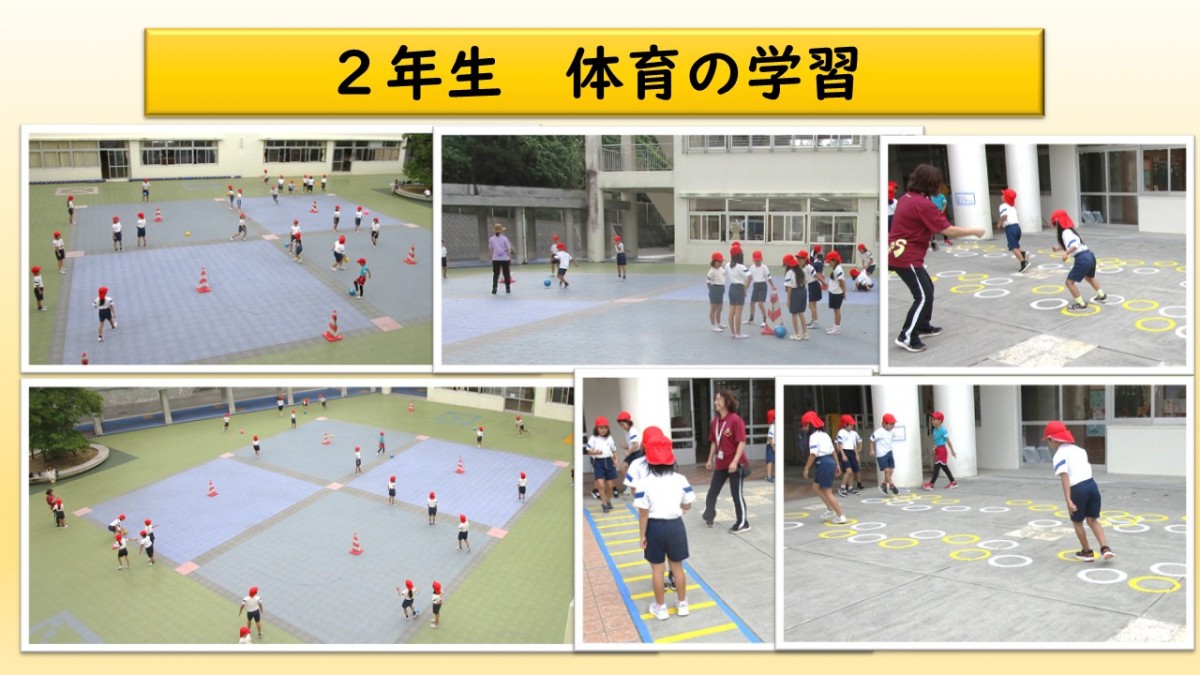 ２年生　体育の学習の画像
