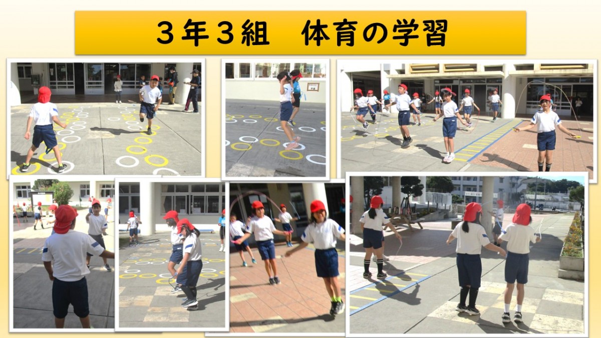 3年生　体育の学習の画像