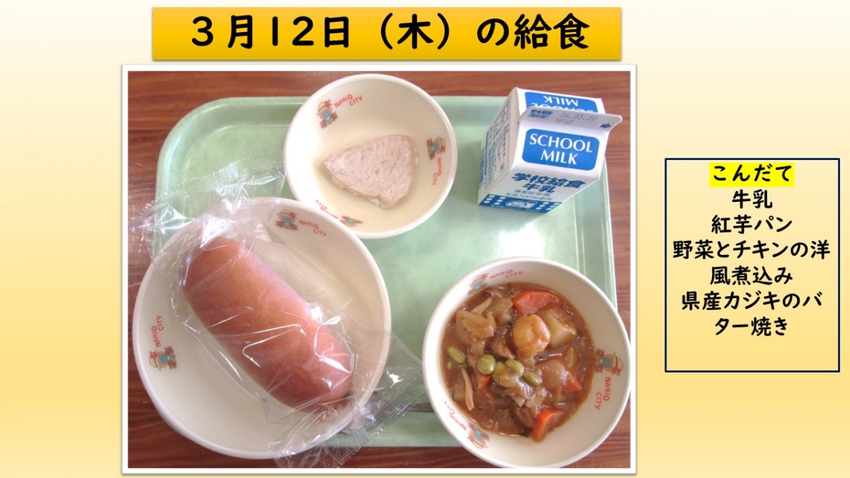 楽しい給食の画像