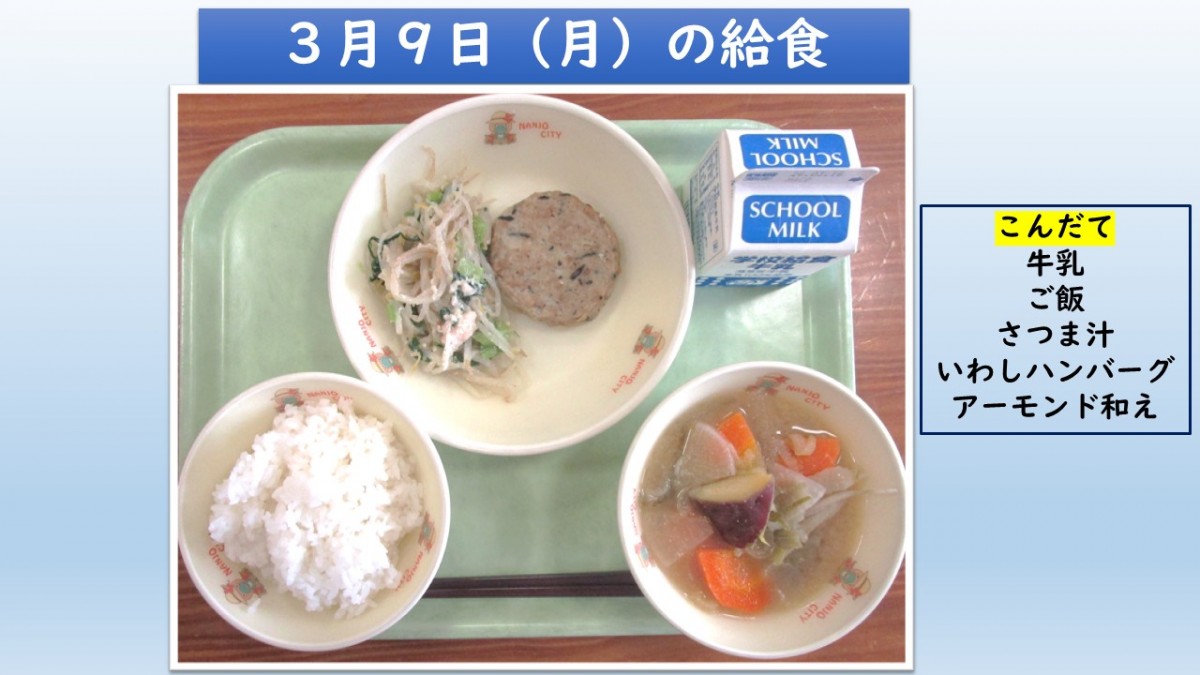 楽しい給食の画像