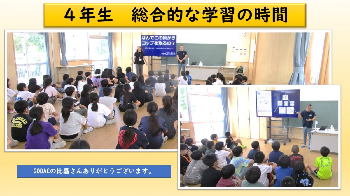 ４年生　総合的な学習の時間の画像