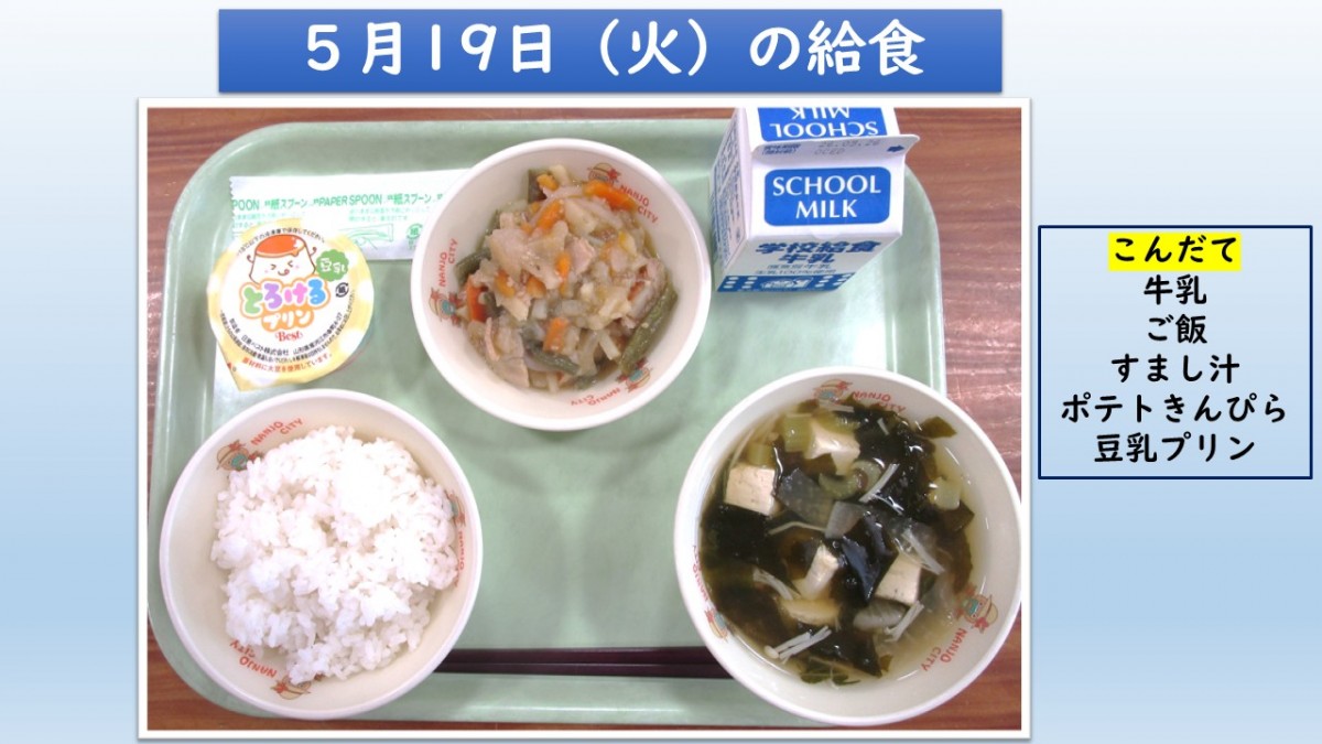 楽しい給食の画像
