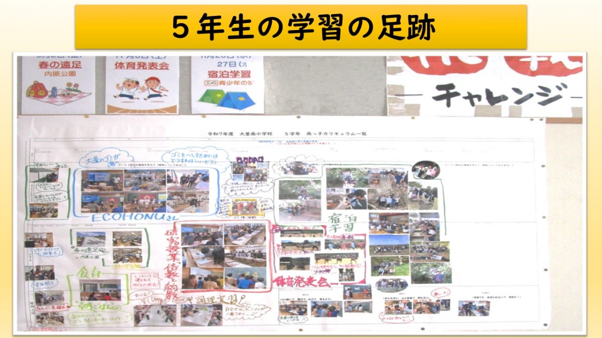 ５年生の学習の足跡の画像
