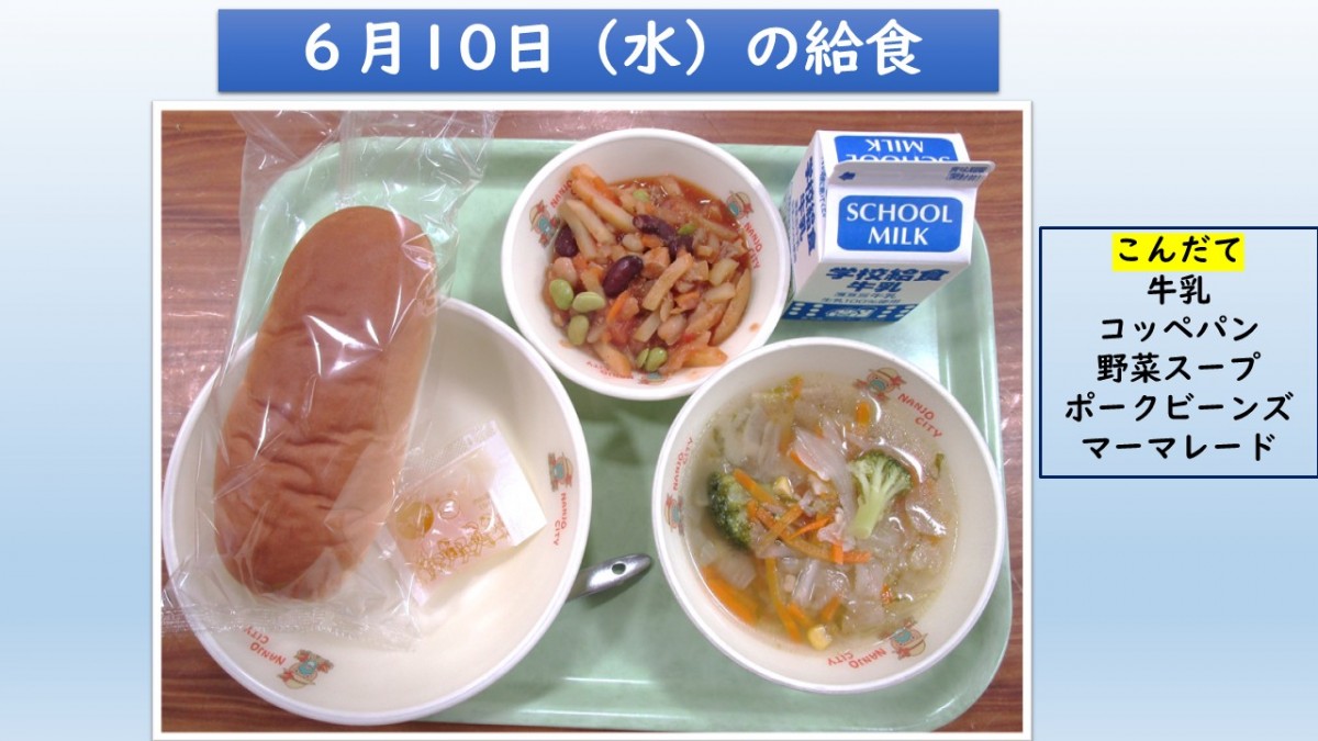 楽しい給食の画像