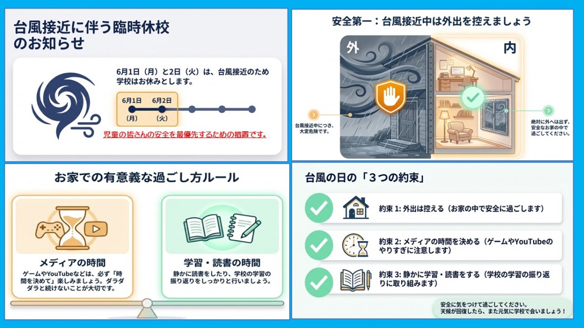 臨時休業中の確認の画像