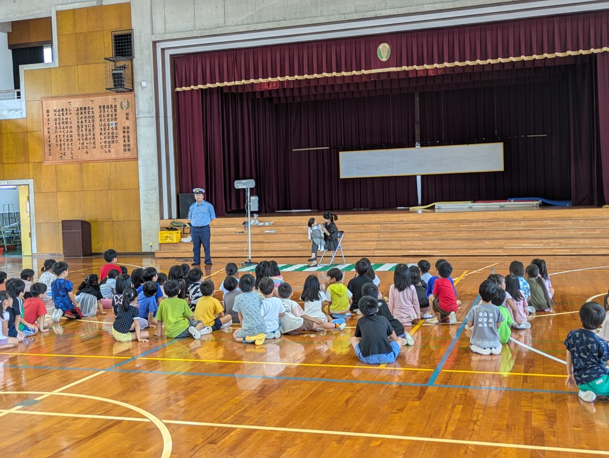 １年生　交通安全教室の画像