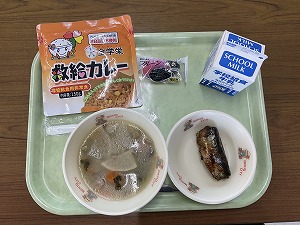 非常食（給食）の画像