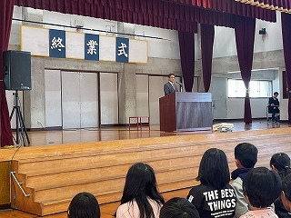 ２学期終業式！の画像