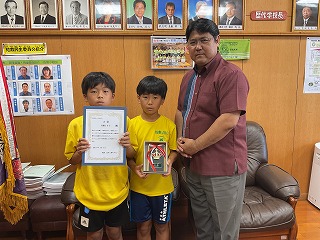 佐敷JSC，3位の活躍！の画像
