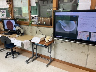 理科の授業の画像