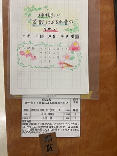 科学作品展の画像