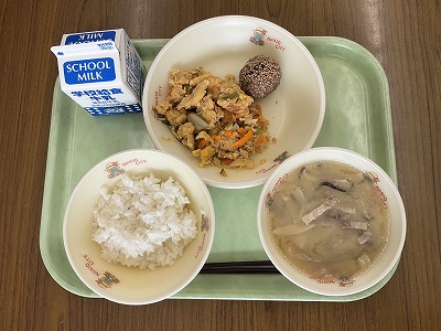 今日の給食！の画像