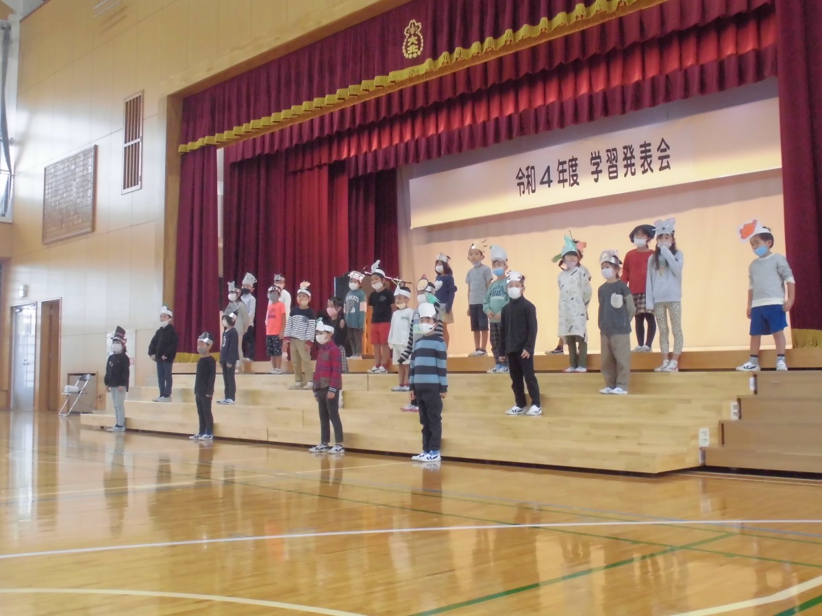 学習発表会の画像