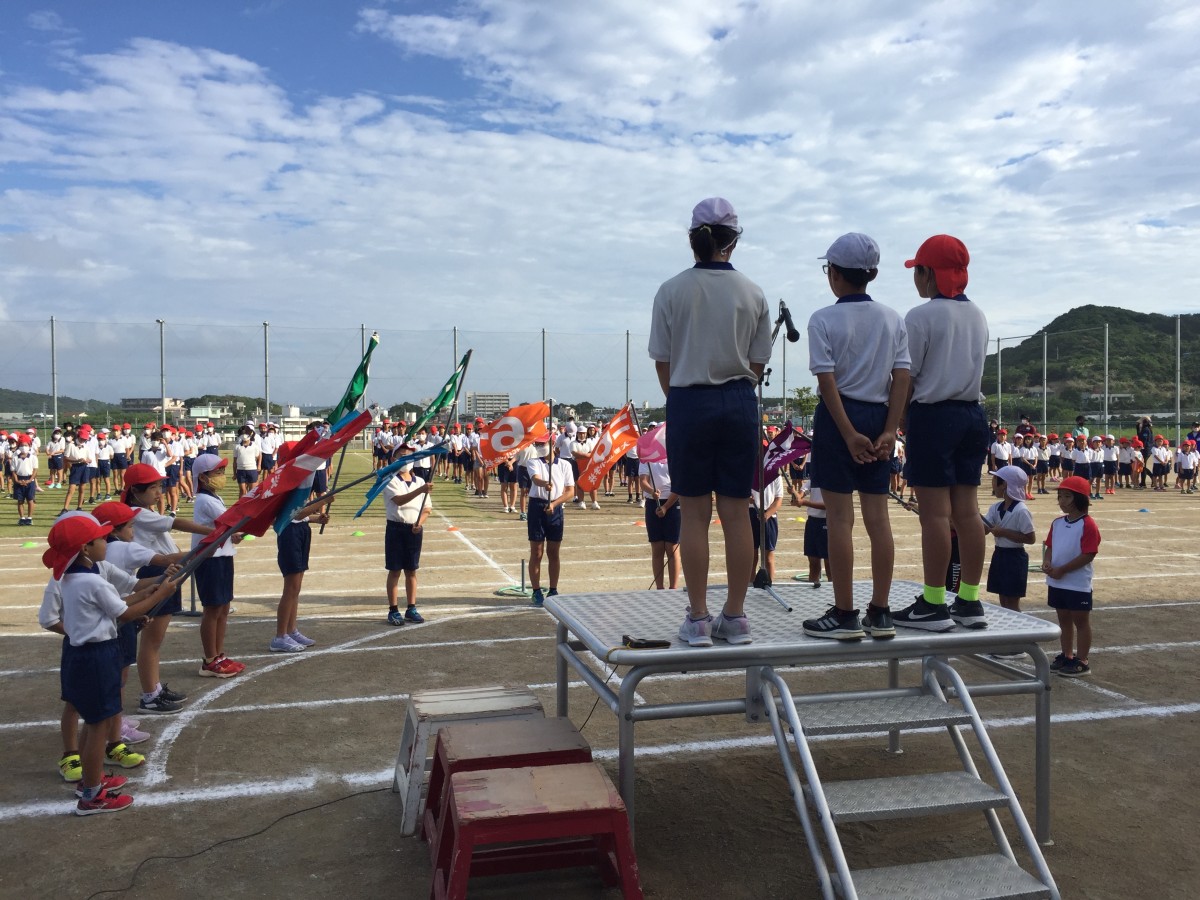 大里北小学校　運動会の画像