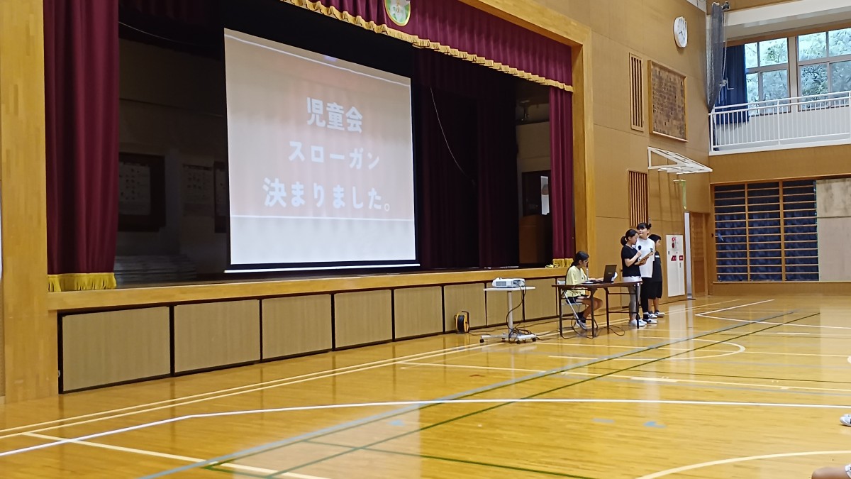 児童朝会の画像