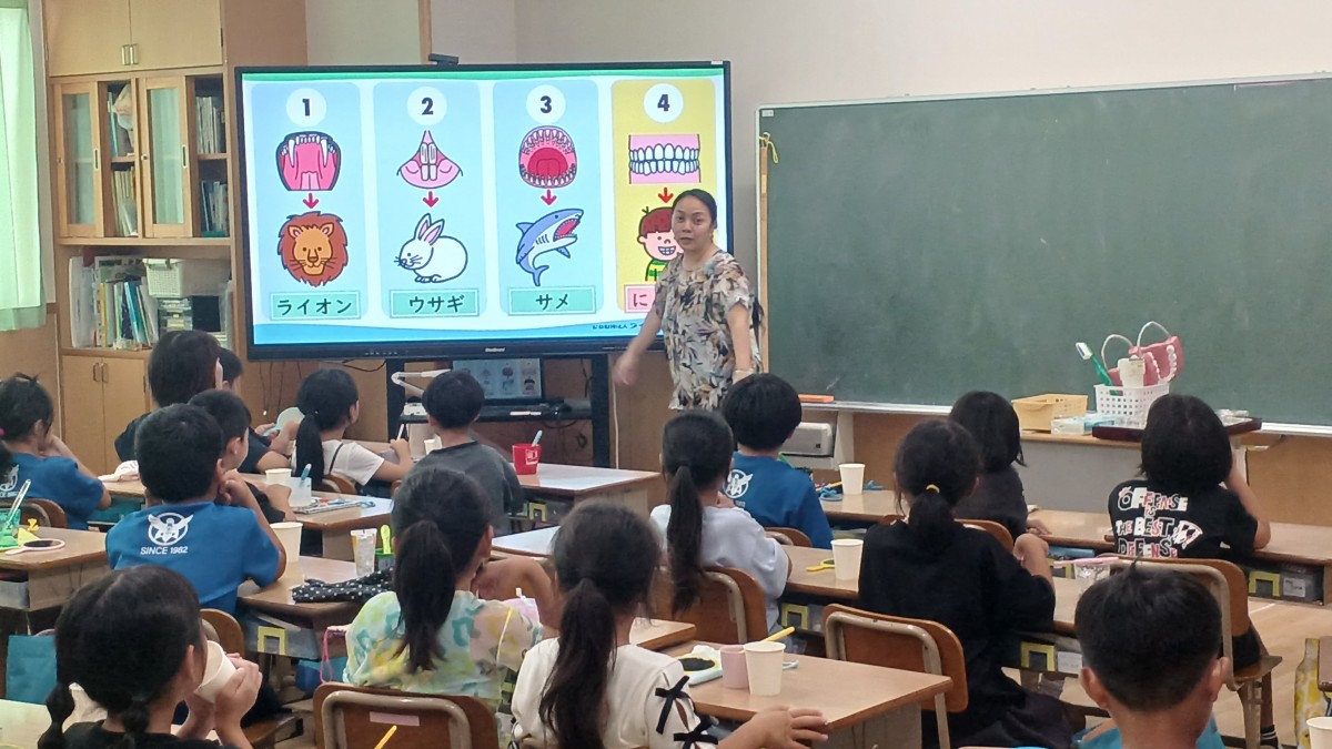 歯磨き指導の画像