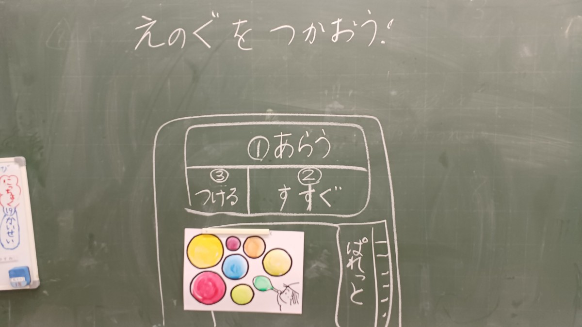 初めてのえのぐあそびの画像