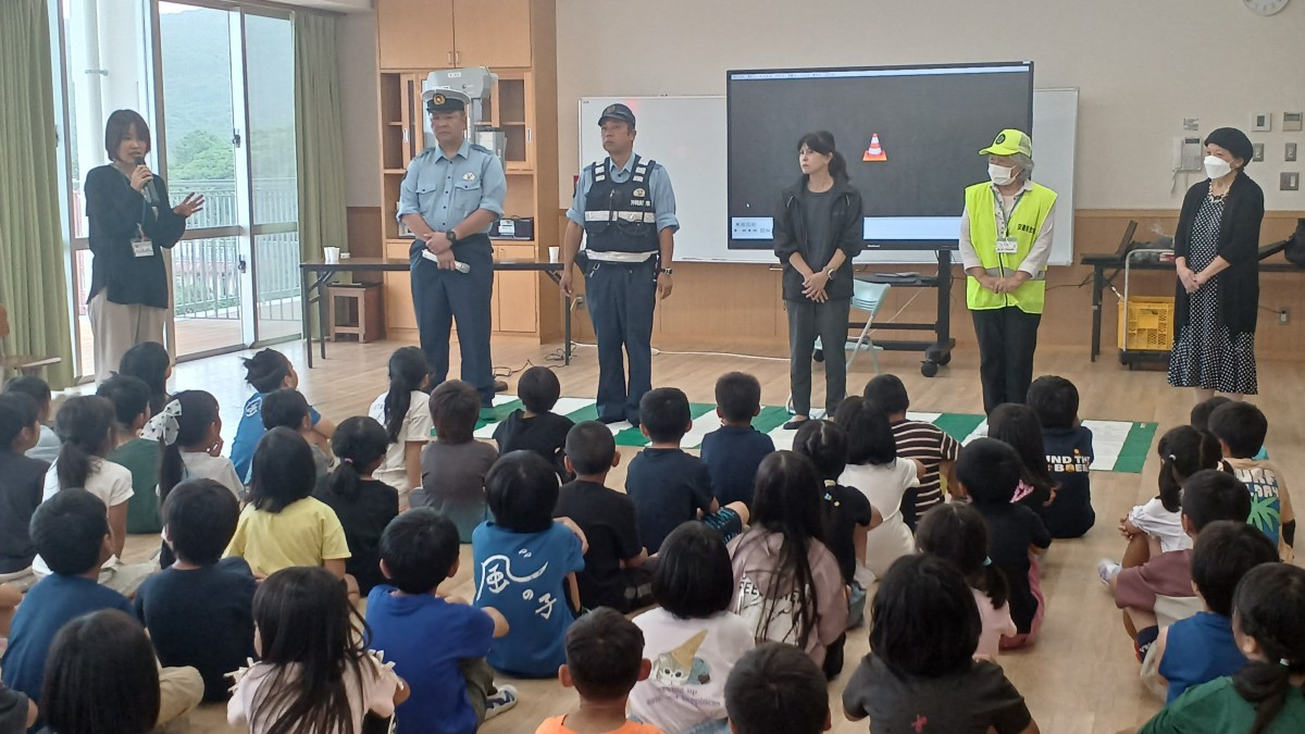 ２年生交通安全教室の画像