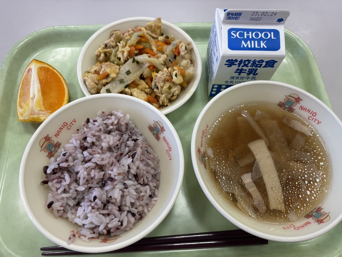 【給食】琉球料理の日の画像