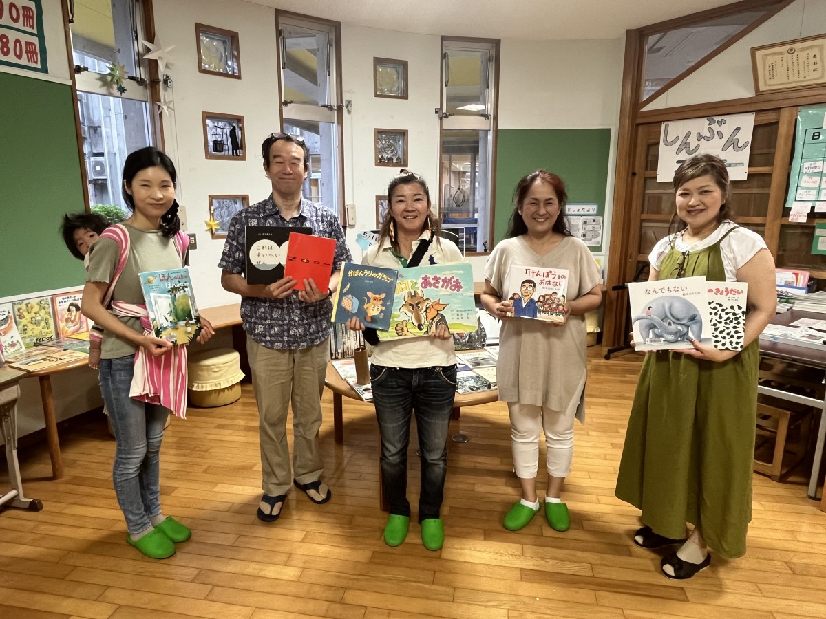 朝の「読み聞かせ」スタートです！の画像