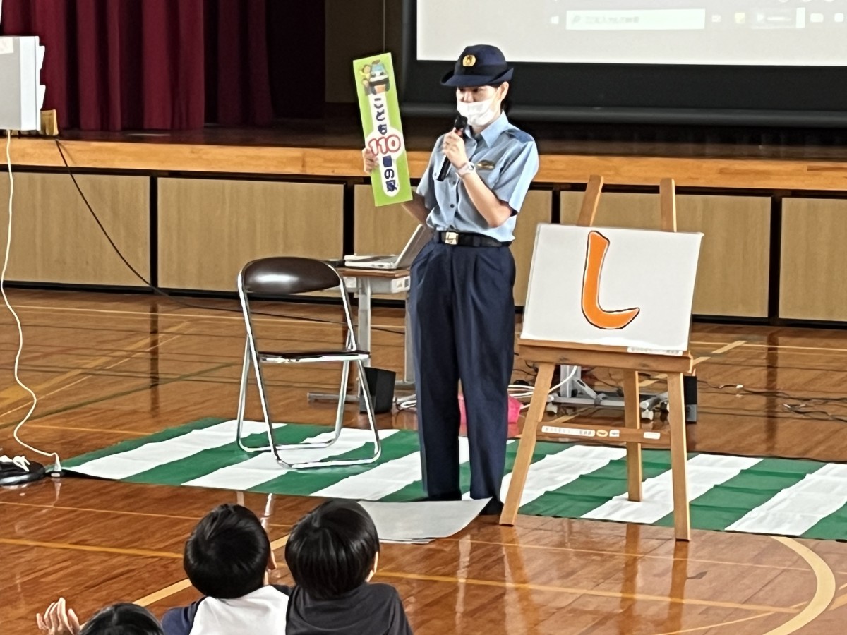 １年生　交通安全教室の画像
