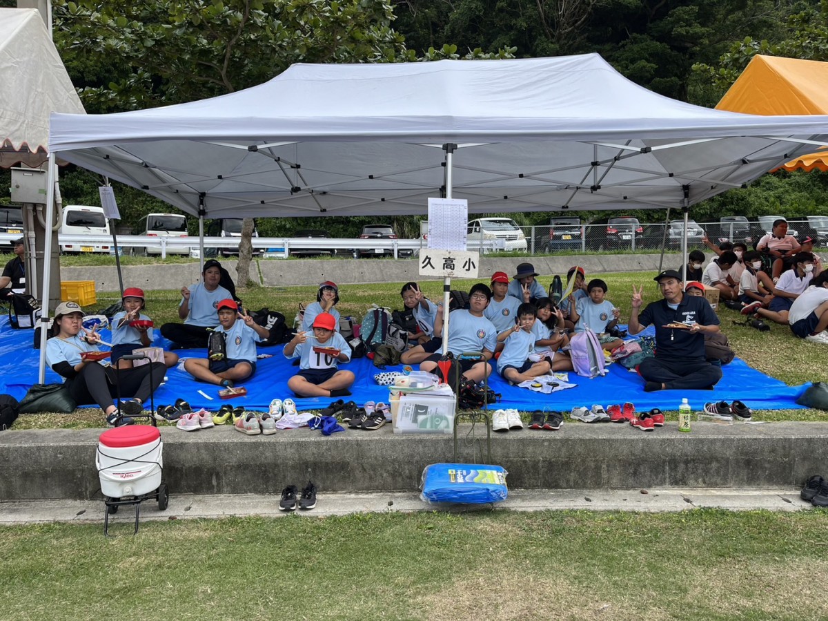 知念地区陸上選手権大会の画像