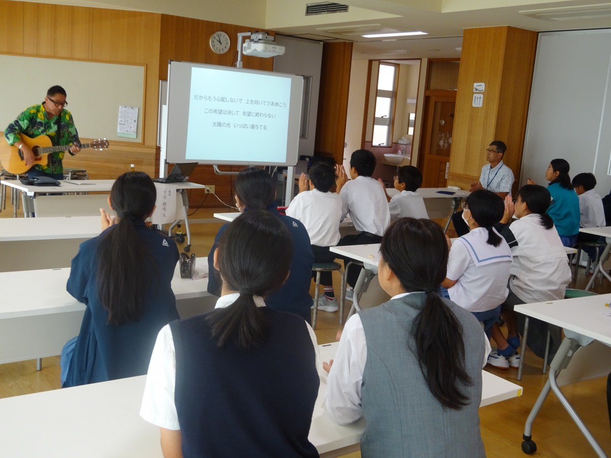 職業人講話(中学部)の画像