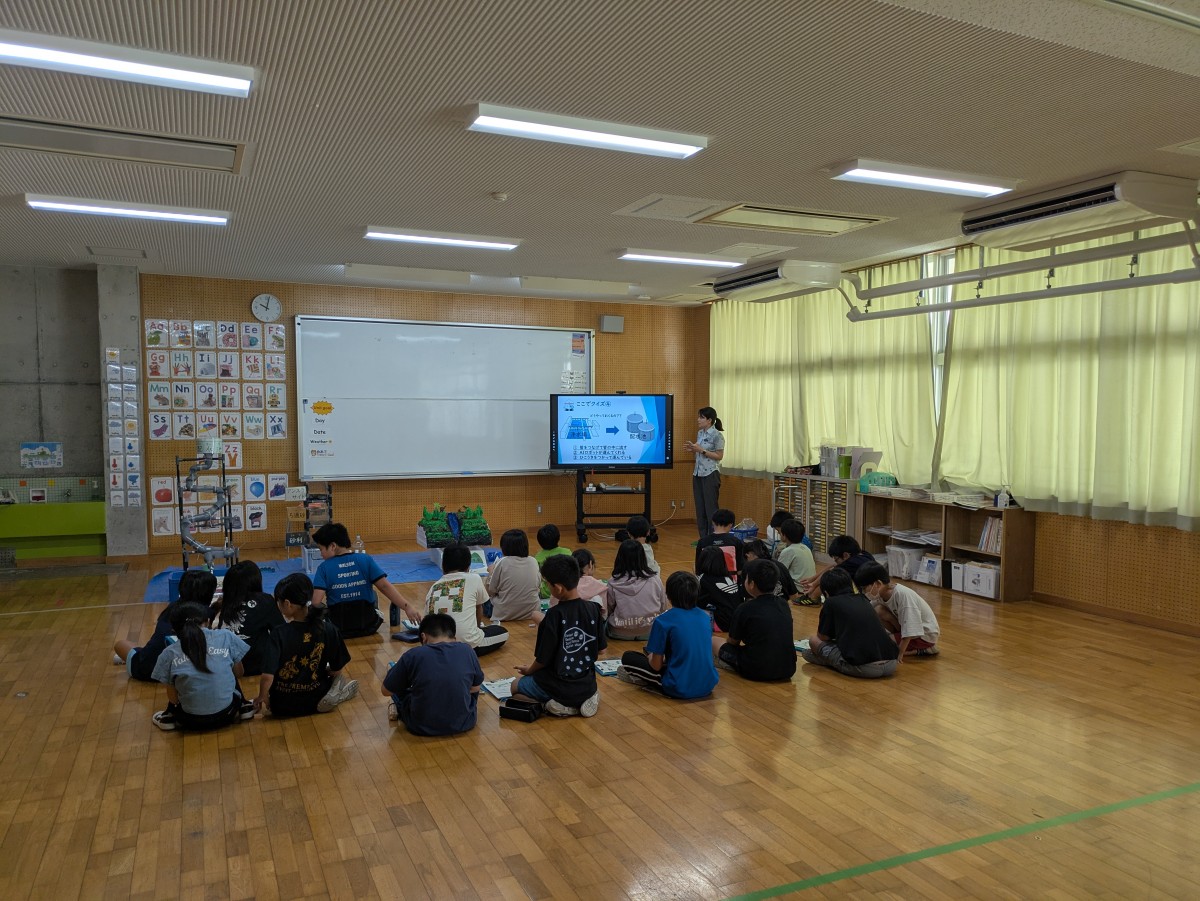 4年生　水の学習の画像